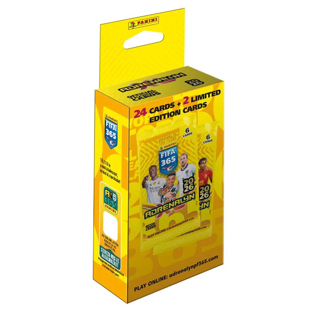 Hộp Giấy Thẻ Hình Fifa 365 2026 Adrenalyn - Panini