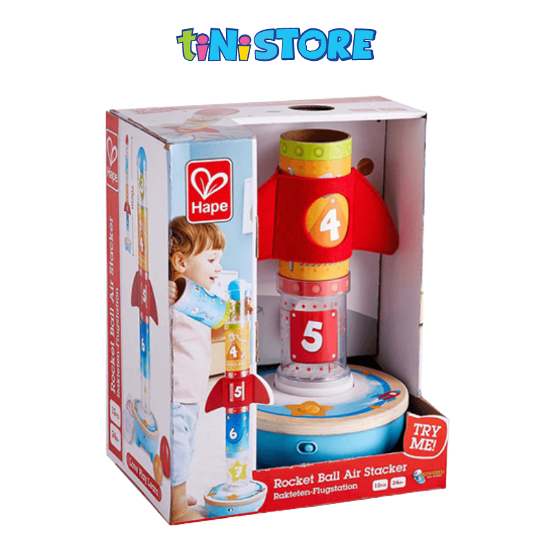 Đồ chơi tên lửa bắn bóng Hape