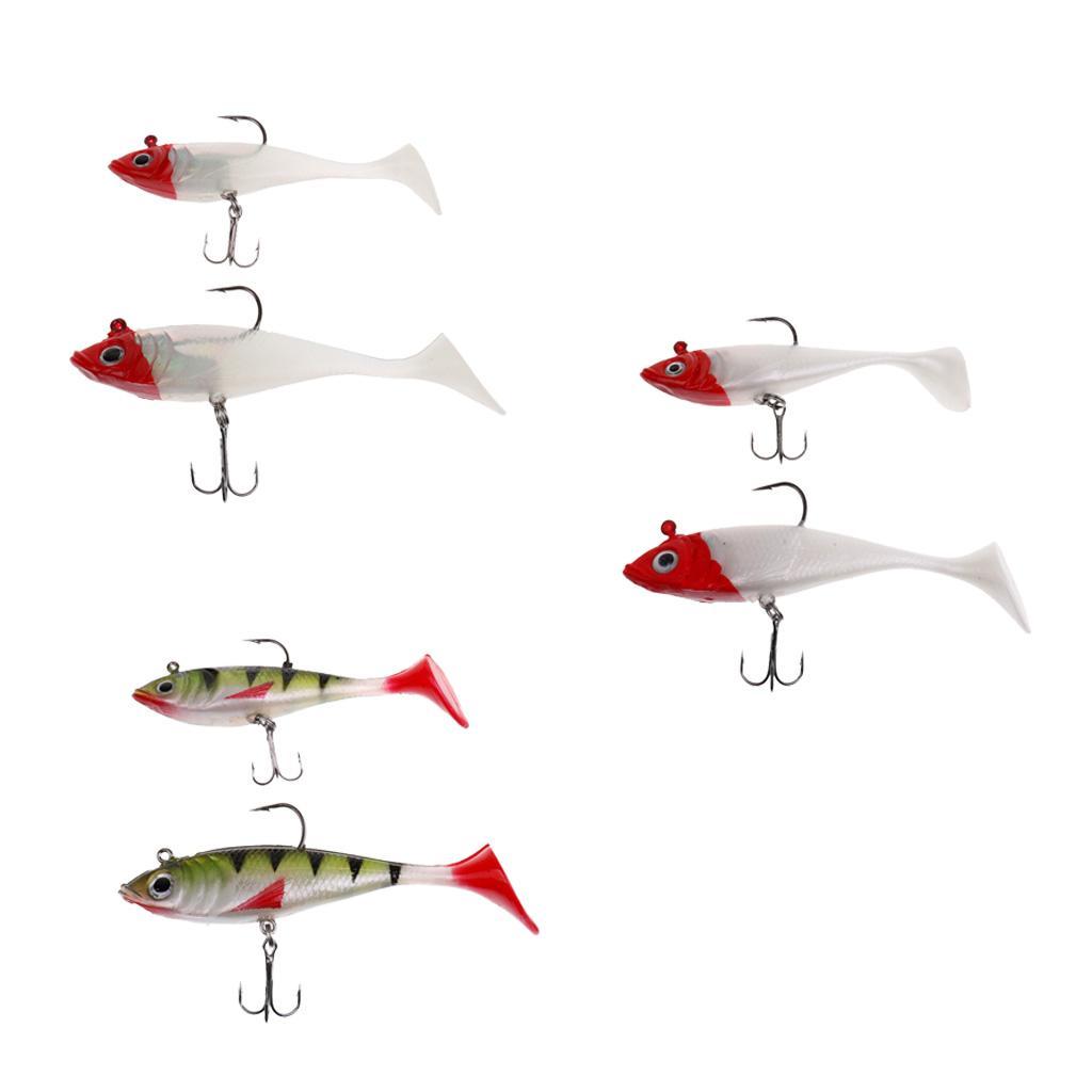 Soft Lead Fishing Lures Hook Baits Minnow Lures Bionic Bait