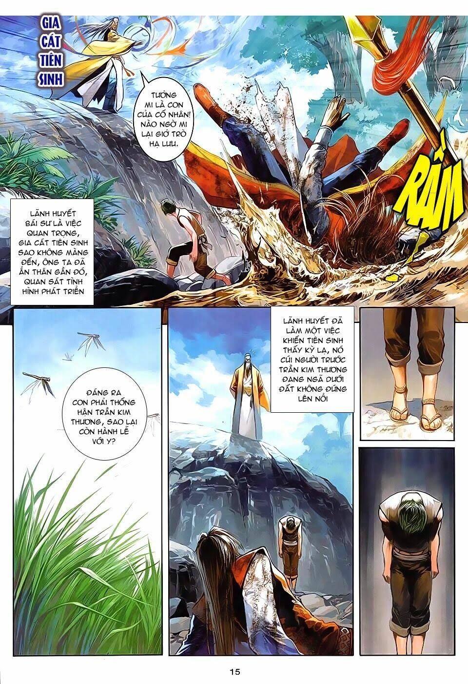 tân tác tứ đại danh bổ chapter 2 15