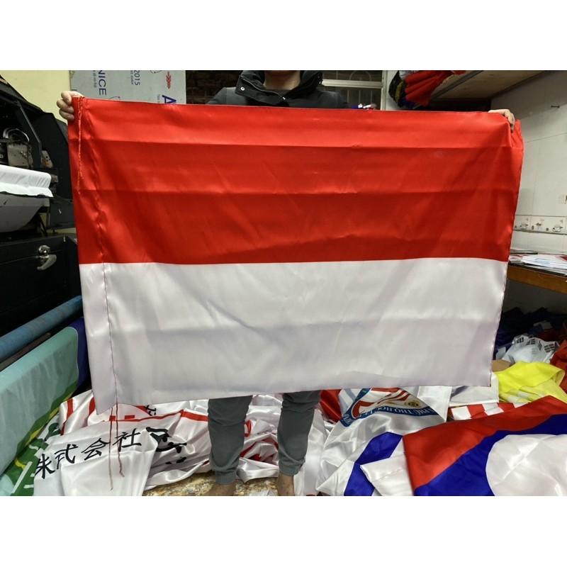 Cờ indo in 3D, in chuyển nhiệt 2 lớp