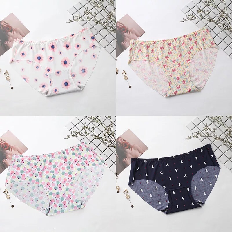 Set 3 Quần Lót Đúc Hoa Điều Hòa Mát Lạnh HM11
