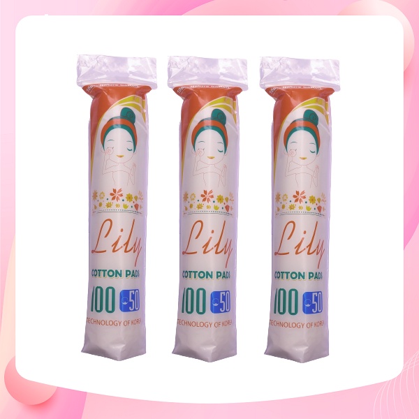 Bông tẩy trang Lily Hàn Quốc 150p