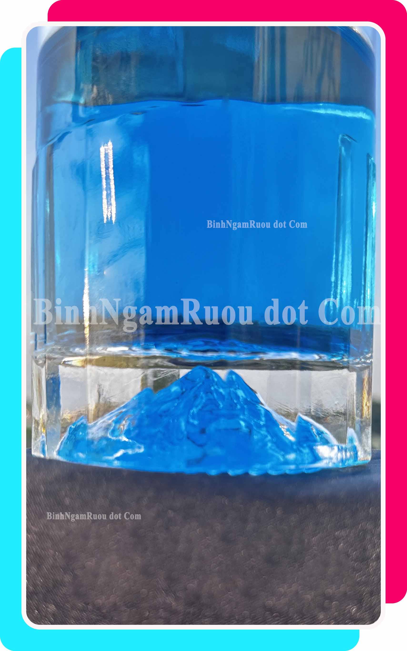 C44 Chai Đựng Rượu Thủy Tinh Hibiki Cao Cấp 500ml - Đẹp Cao Cấp - Nắp Kín Thủy Tinh Trong - Tặng Biếu Sang Trọng