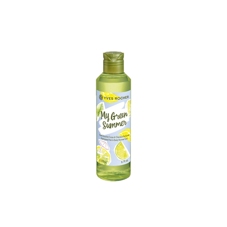 Gel tắm gội My Green Summer Perfumed Hair &amp; Body Shower Gel (200ml)