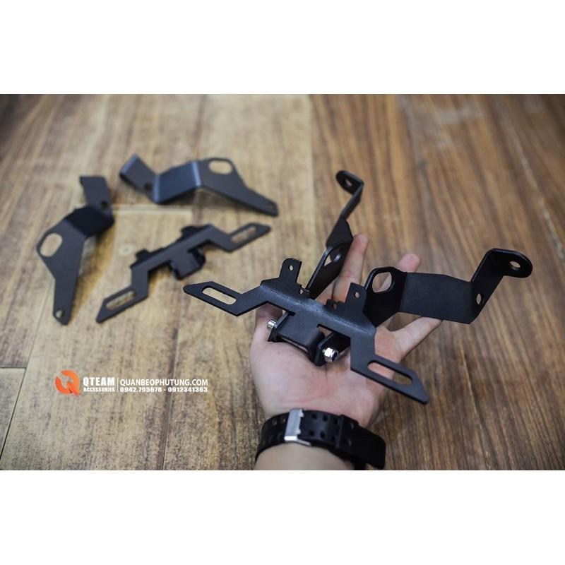 Pad biển gập dành cho Honda Cb150R/ CB300R. Hàng công ty. Chắc chắn và bền. Thép CNC sơn tĩnh điện