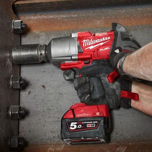 Máy siết bu lông Milwaukee M18 ONEFHIWF34-0X + TẶNG PIN 18V 5.0Ah - M18B5 (Hàng chính hãng Bảo hành 12 tháng)