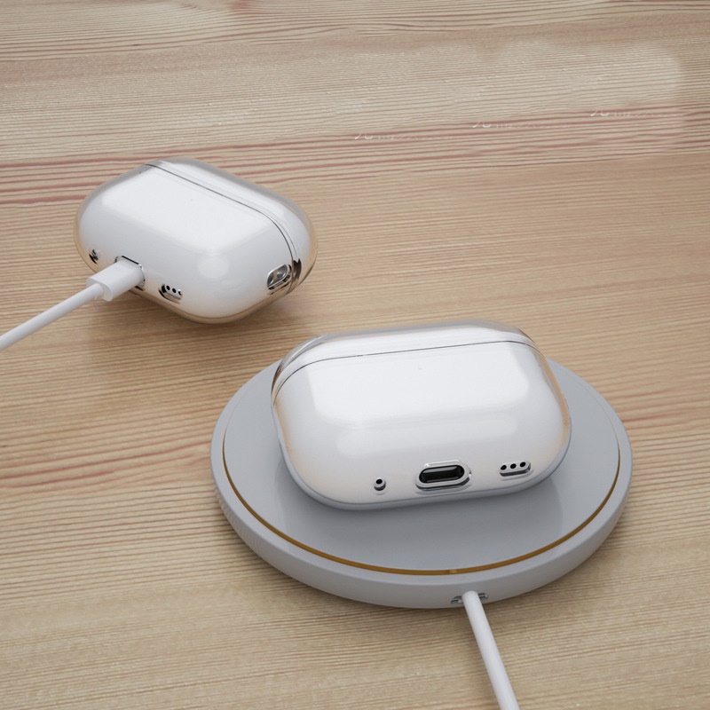 Case Ốp Cho Airpods PRO 2 TPU Kai Trong Suốt Kèm Móc Treo_ Hàng chính hãng