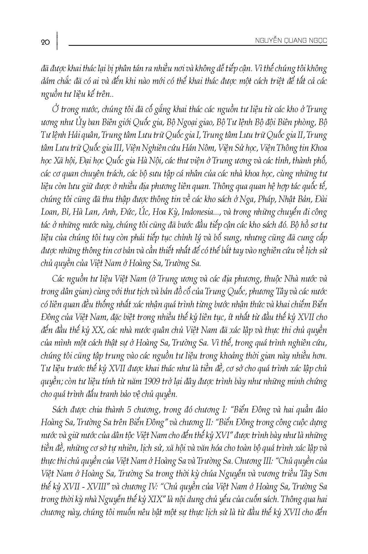 Hoàng Sa, Trường Sa CQ Của Việt Nam - Tư Liệu Và Sự Thật Lịch Sử