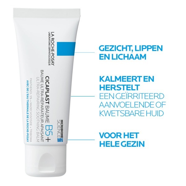 Kem Dưỡng Làm Dịu và Phục Hồi Da La Roche-Posay Cicaplast Baume B5+ 40ml + Tặng Xịt khoáng 50ml