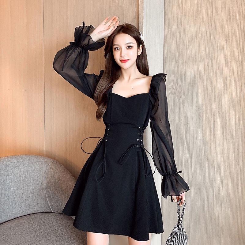 Váy nữ thiết kế chất đẹp phong cách hàn quốc mã ZELE372