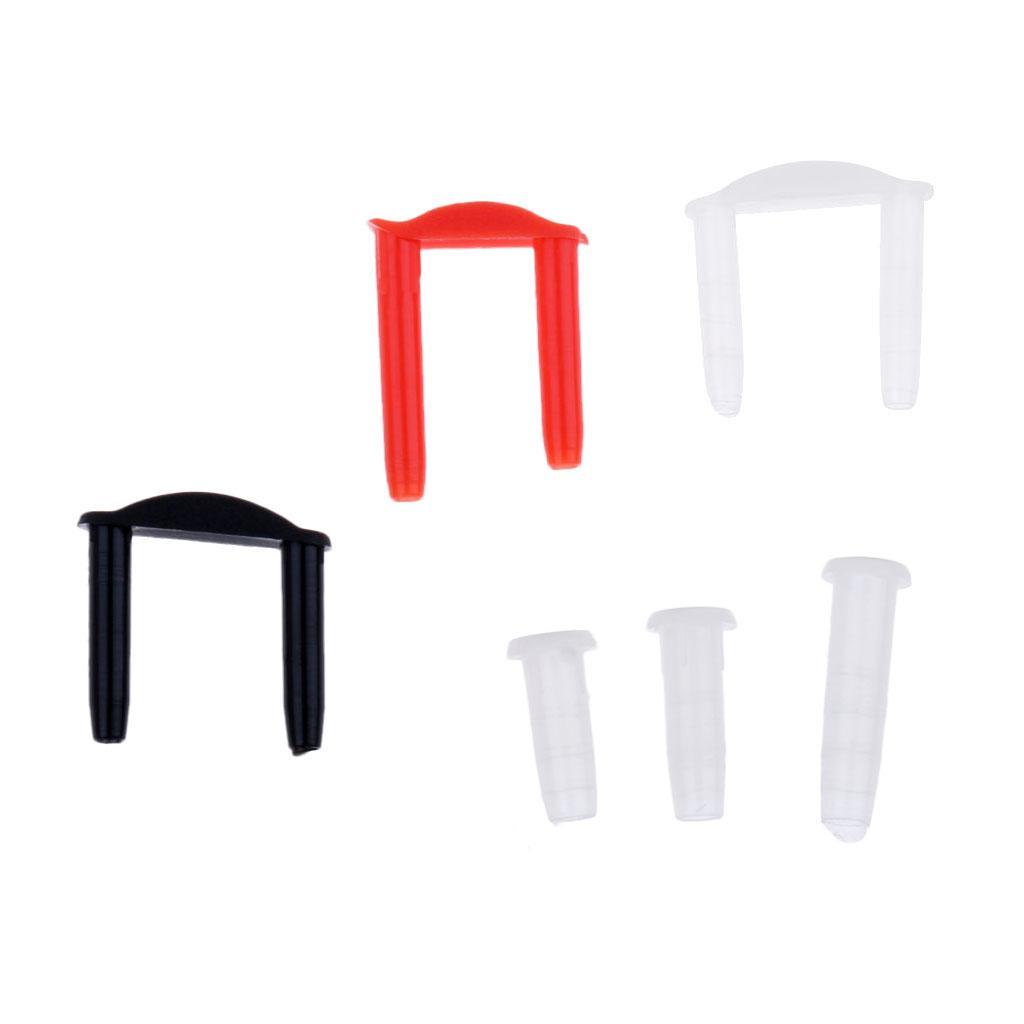 3x1 Box Badminton Racket Racquet Grommets Eyelets Accessories White