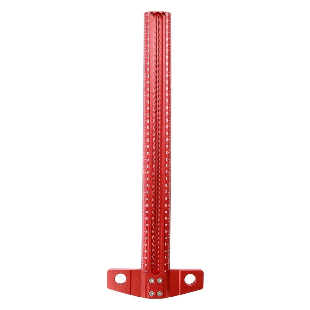 Scribe T-Type Ruler Aluminum for Vertical Line Right Angle