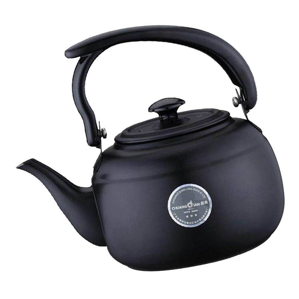 2-3pack 1L Stainless Steel Teapot Kitchen Tea Kettle Metal Stovetop Tea Pot