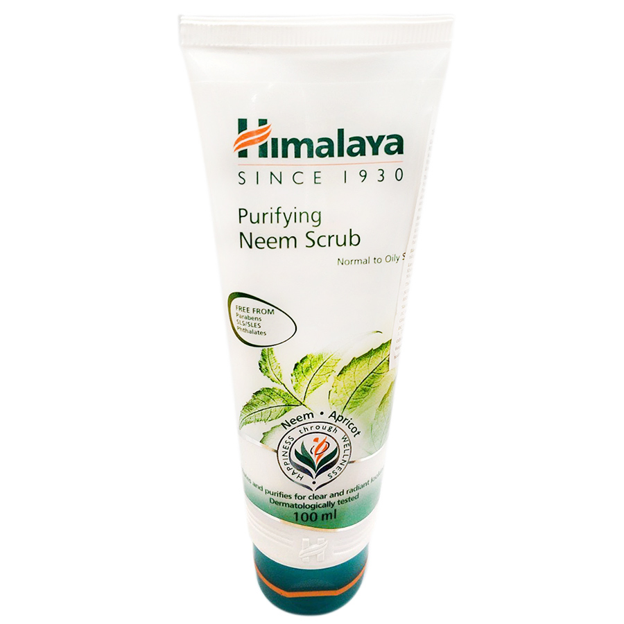 Kem Tẩy Da Chết Neem Cho Da Thường Đến Da Dầu Himalaya Herbals (100ml)