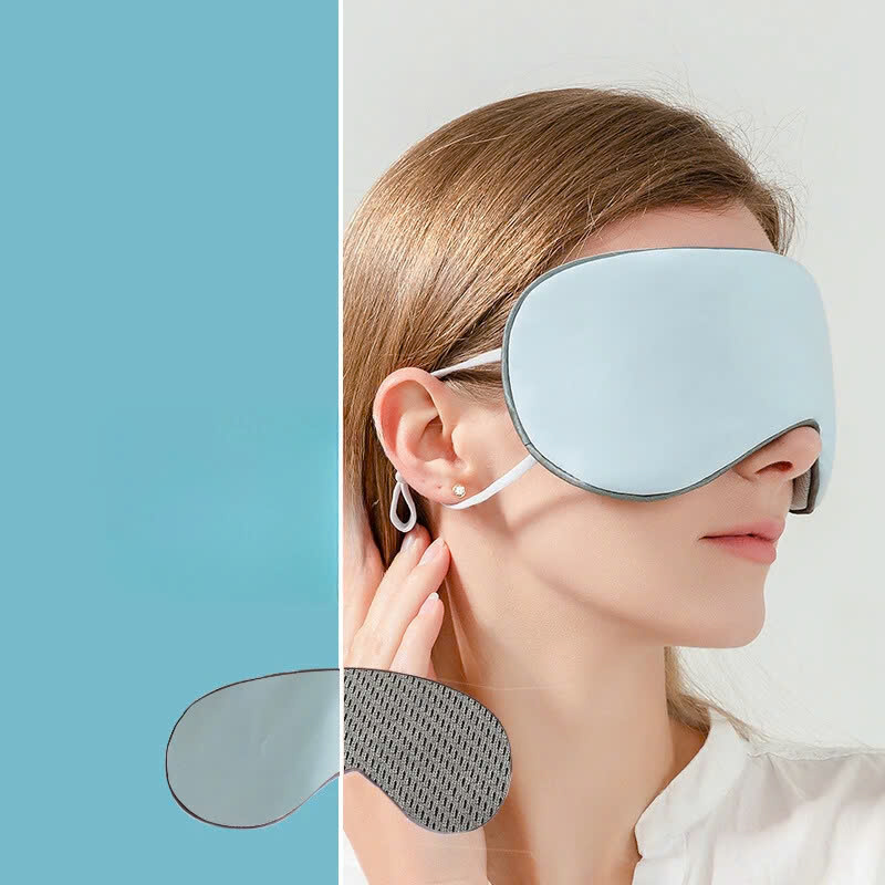 Bịt Che Mắt Ngủ Kèm Bịt Tai Văn Phòng, Trên Xe Ô tô, Máy Bay, Thoáng Khí, Mềm Mại Cho Giấc Ngủ Ngon, Mặt Nạ Ngủ. Du Lịch Dã Ngoại Phượt Thiền