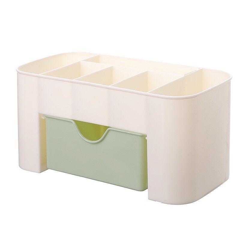 Hộp để đồ trang điểm mỹ phẩm có ngăn kéo 1 tầng