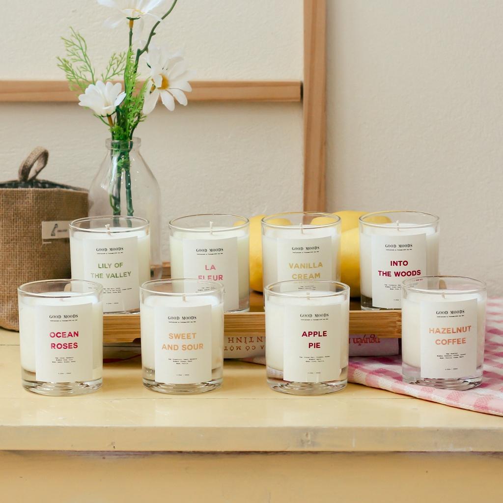 NẾN THƠM GOOD MOODS - SIZE S - Sáp đậu nành, bấc cotton