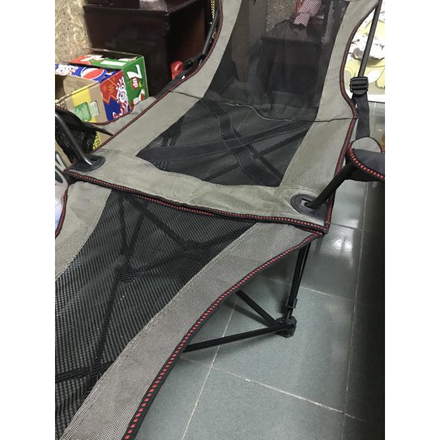 Ghế ngủ văn phòng gấp gọn ghế xếp có khay cốc, túi đựng phù hợp nghỉ trưa tại công sở, mang theo dã ngoại, phượt