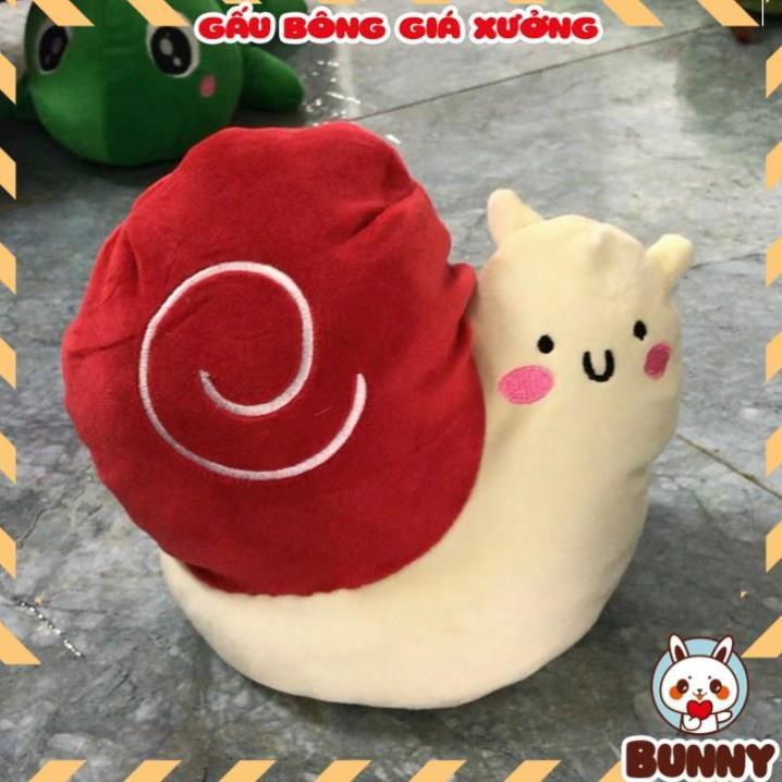 Gấu Bông Ốc Sên Cảm Xúc 2 Mặt Siêu Dễ Thương Thân thiện với trẻ nhỏ dùng cho bé ôm ngủ hoặc trang trí