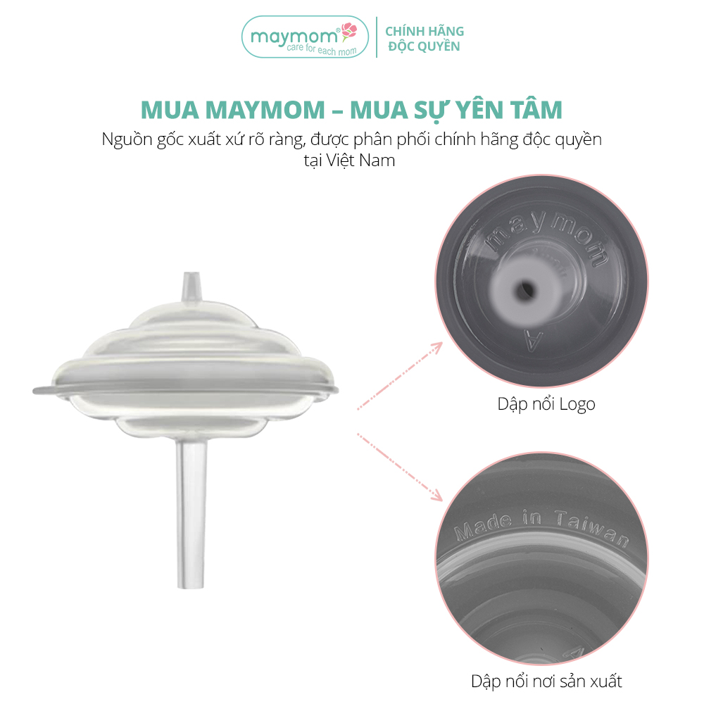 Chặn Sữa Dài Maymom, Tương Thích Máy Hút Sữa Medela, Spectra, Avent (1 cái)