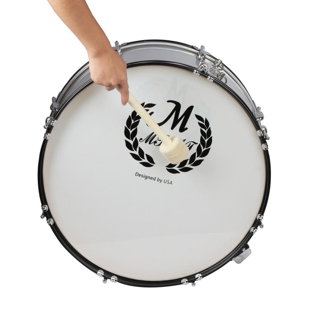 Wooden Bass Drum Mallet Drumsticks for Beginner Music Lover Gift