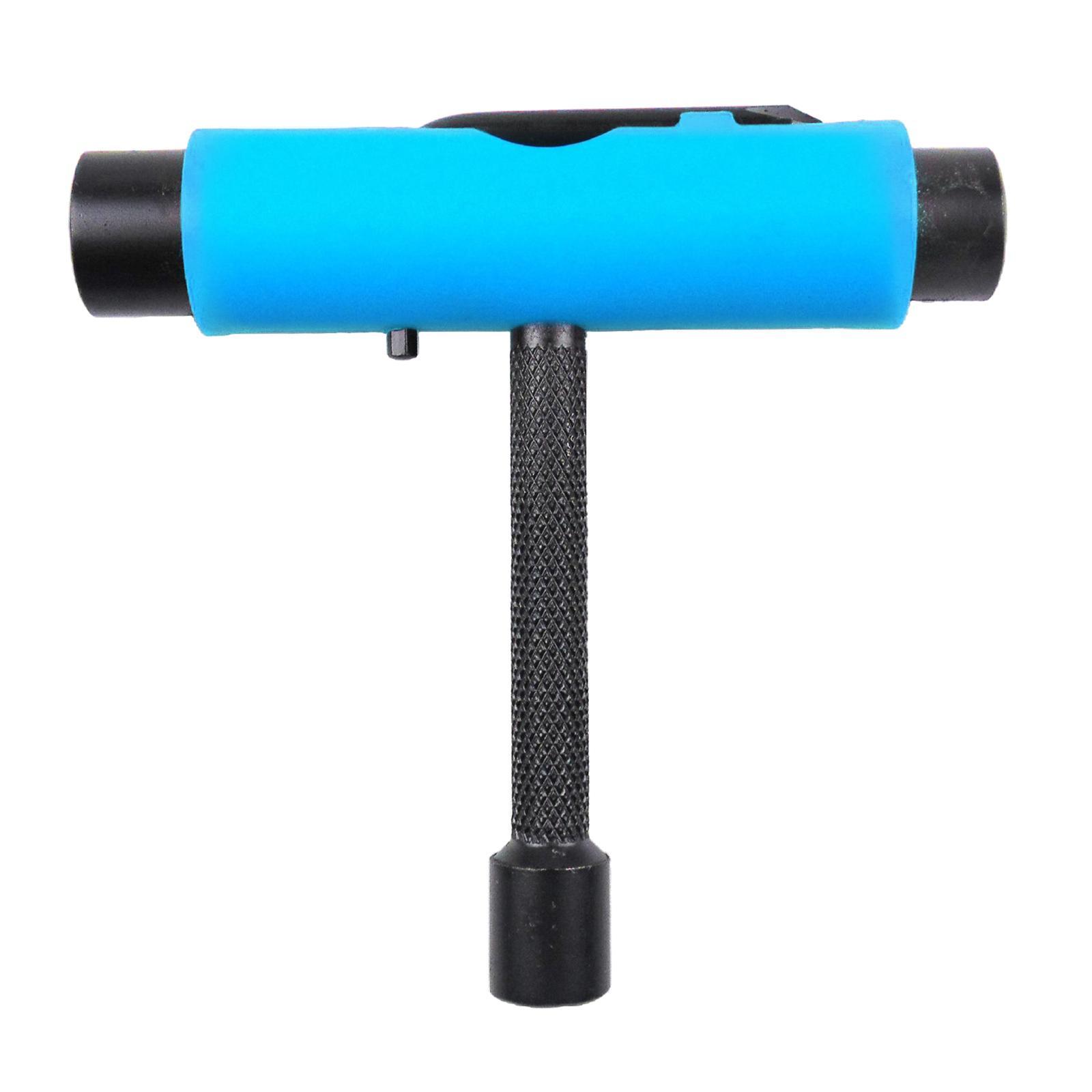 Mini Skateboard T Wrench Multi Longboard Repair   Repair Tool Blue