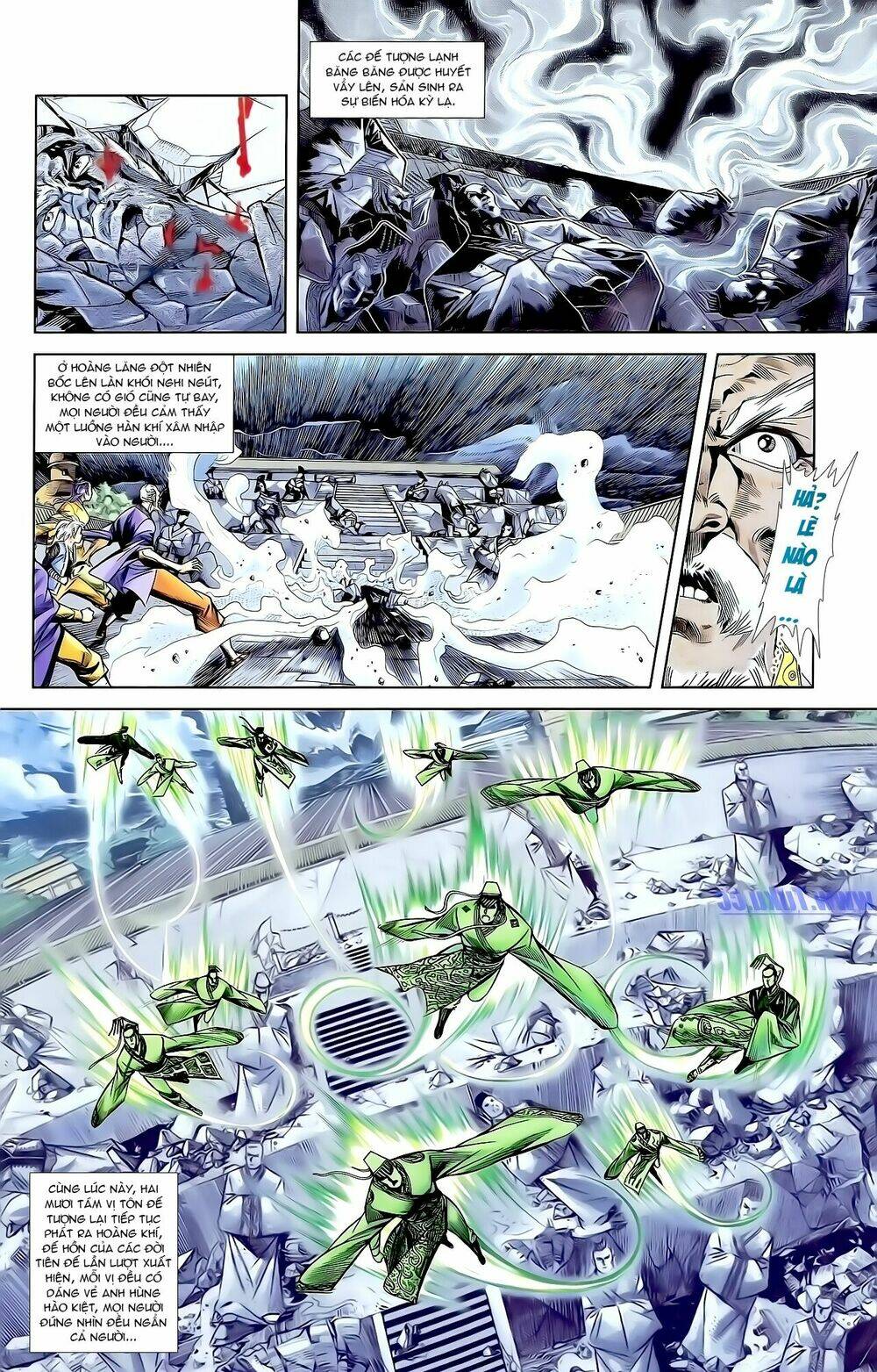 thiên tử truyền kỳ 1 - cơ phát khai chu bản chapter 163 18