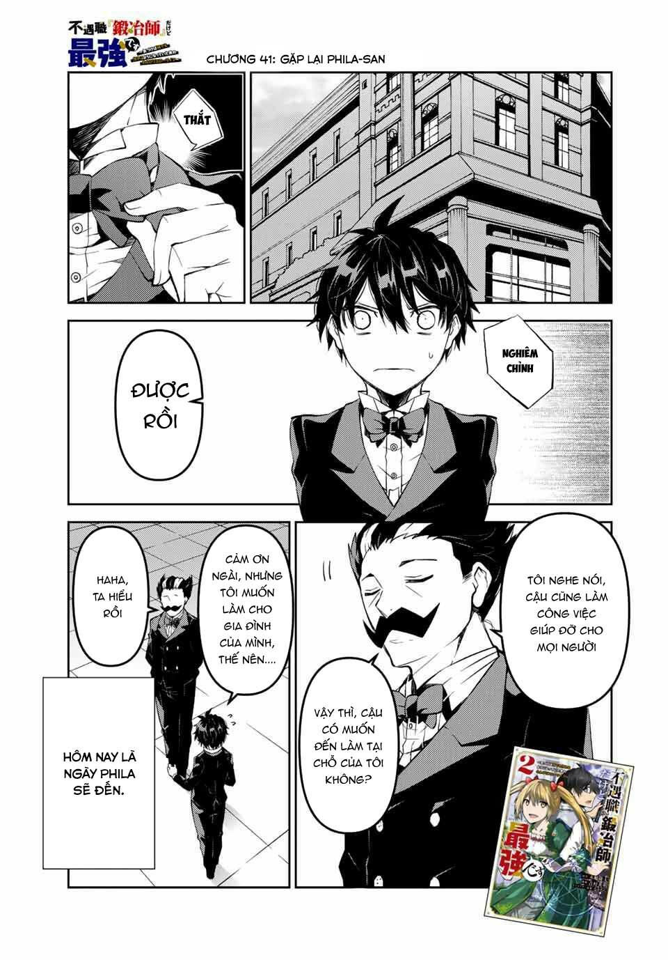 từ chức nghiệp yếu nhất trở thành "thợ rèn" mạnh nhất chapter 41 1