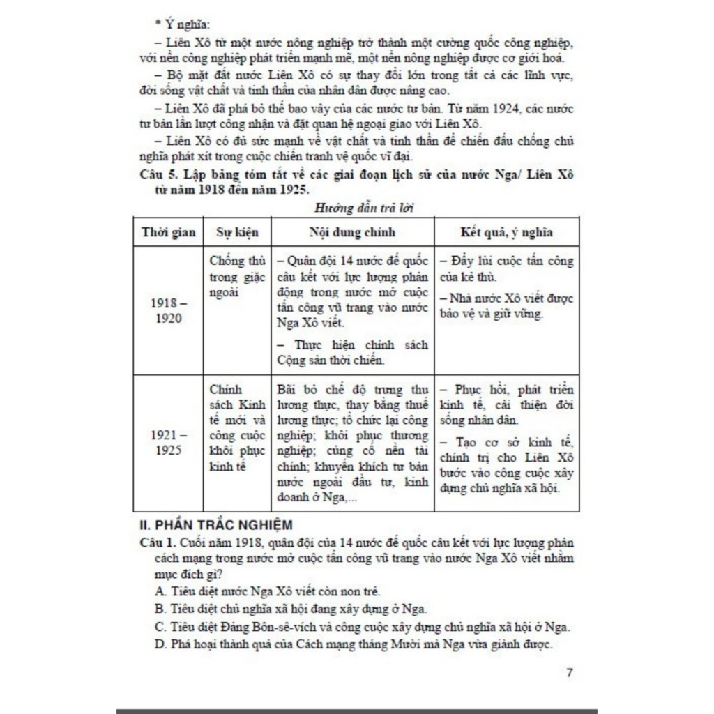 Sách - Trả lời câu hỏi lịch sử lớp 9 tự luận &amp; trắc nghiệm (dùng chung cho các bộ sgk hiện hành) - HA