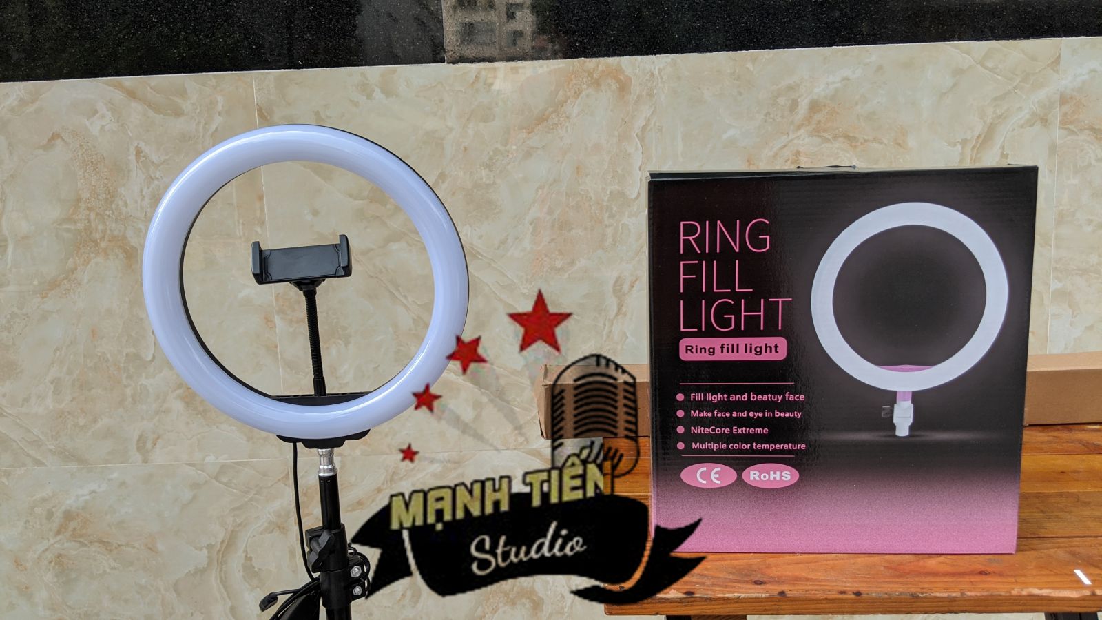 ️GIÁ GỐC️Bộ Đèn Livestream Nhiều Size + Giá Đỡ Ba Chân Chuẩn Hàng