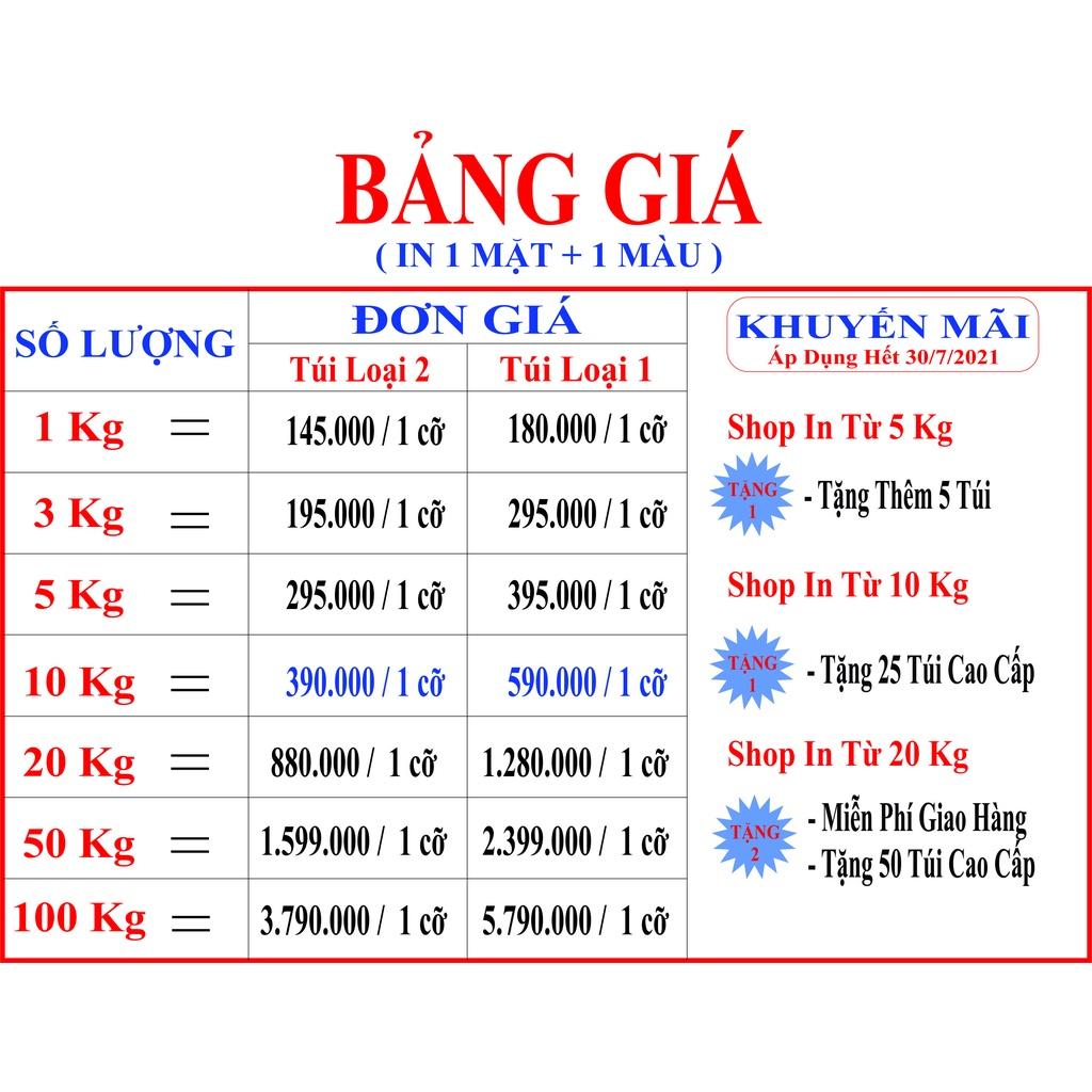 Túi nilong trong suốt PE - PE Mờ - HD Nhám - PE Bóng - túi áo quần, túi mỹ phẩm, túi đựng điện thoại, in túi