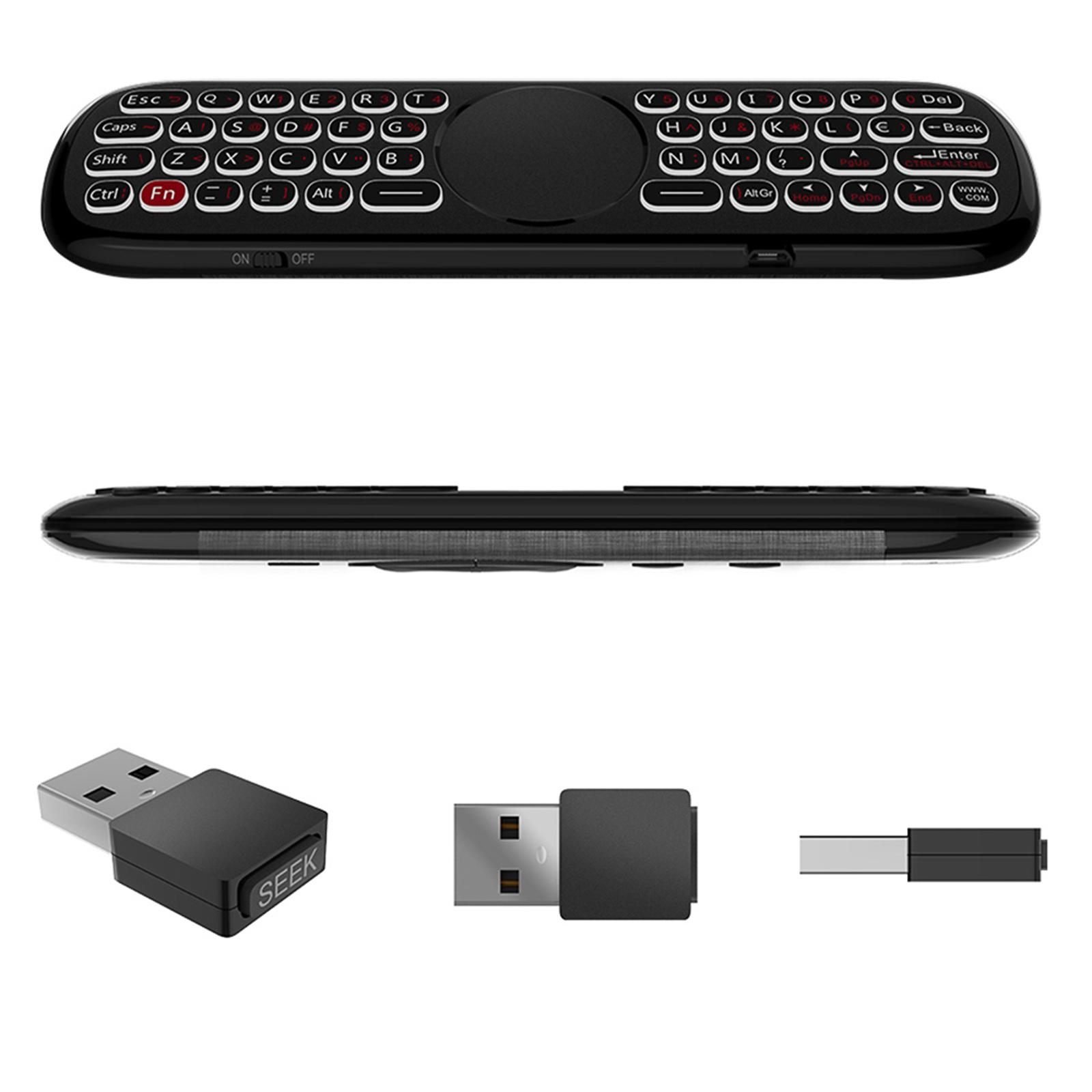 Chuột không dây Micrô điều khiển từ xa bằng giọng nói,2.4G Con quay hồi chuyển dành cho Android thông minh