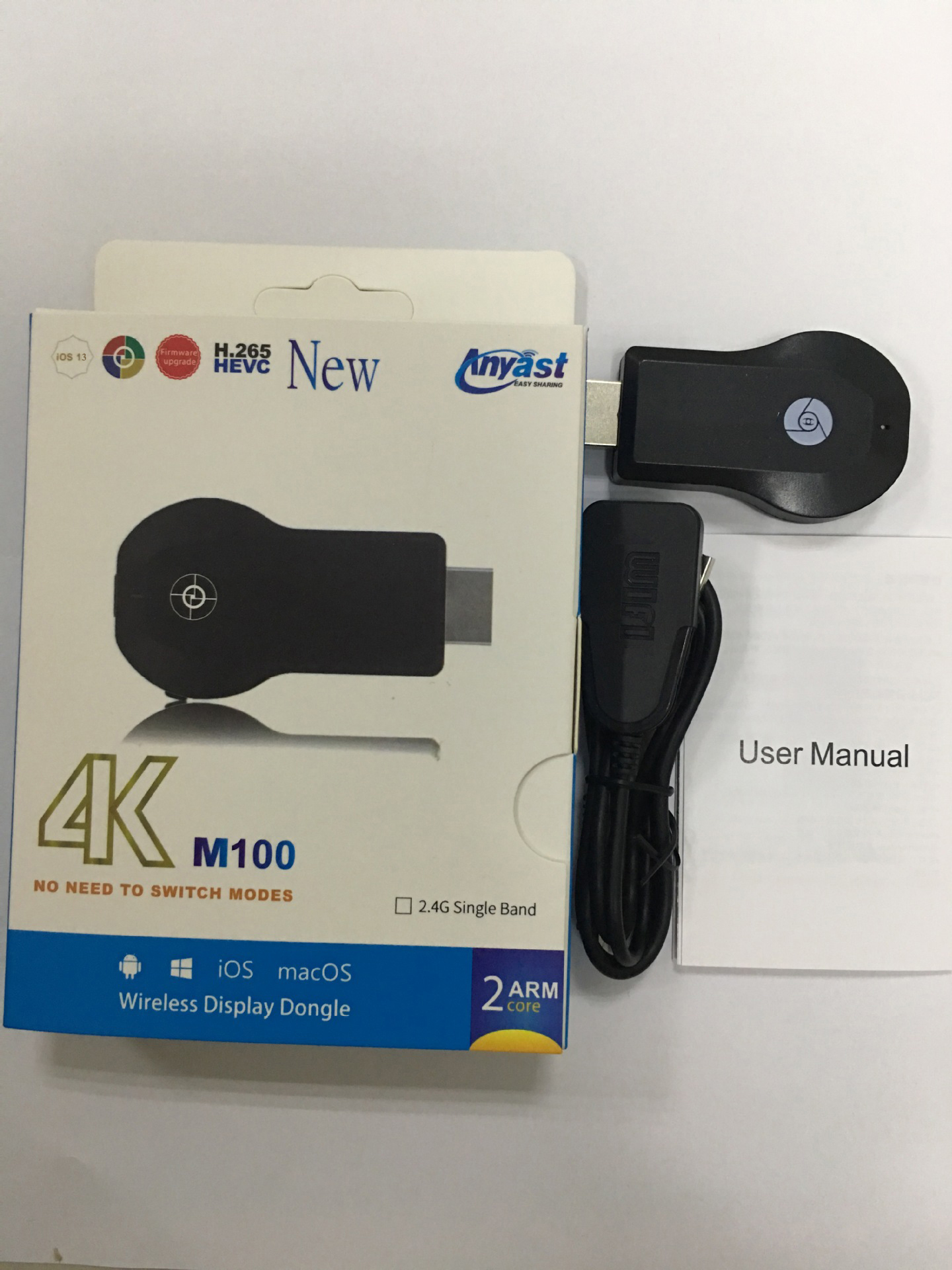 HDMI Không Dây 4K Anycast M100 Plus