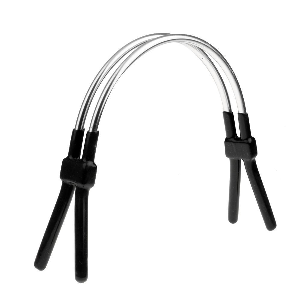 Adjustable Aluminium Alloy Raft Boat Fishing Rod Holder with Clamp Silver