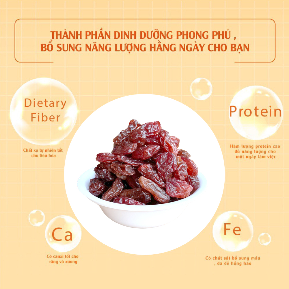 Nho đỏ Dan D Pak 250g