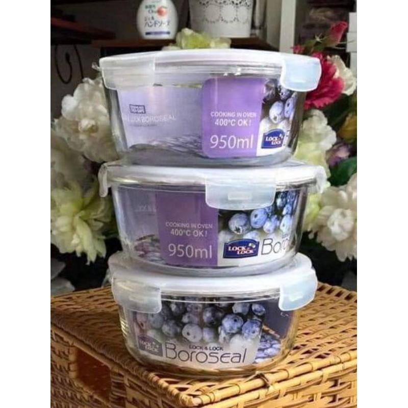 Hộp thủy tinh 950ml,840ml -quà tặng sữa