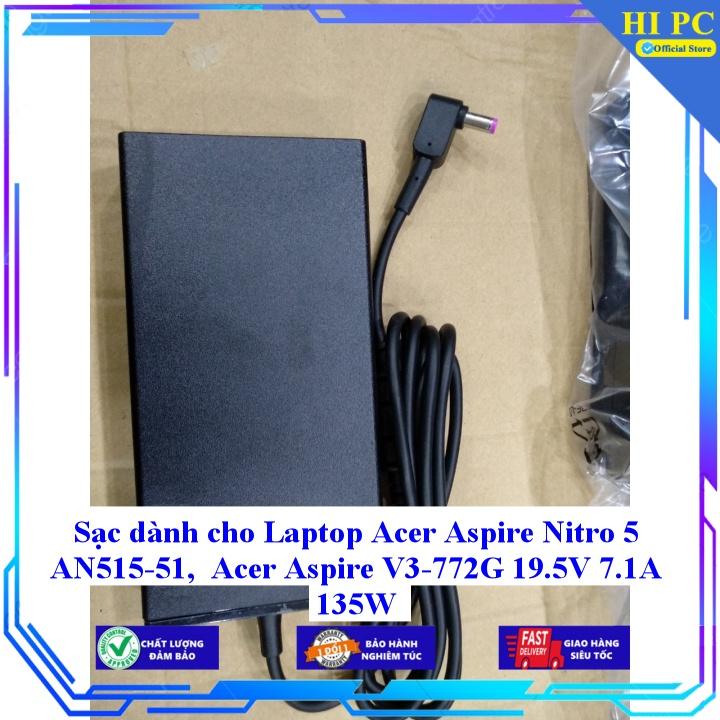 Sạc dành cho Laptop Acer Aspire Nitro 5 AN515-51 Acer Aspire V3-772G 19.5V 7.1A 135W - Hàng Nhập khẩu