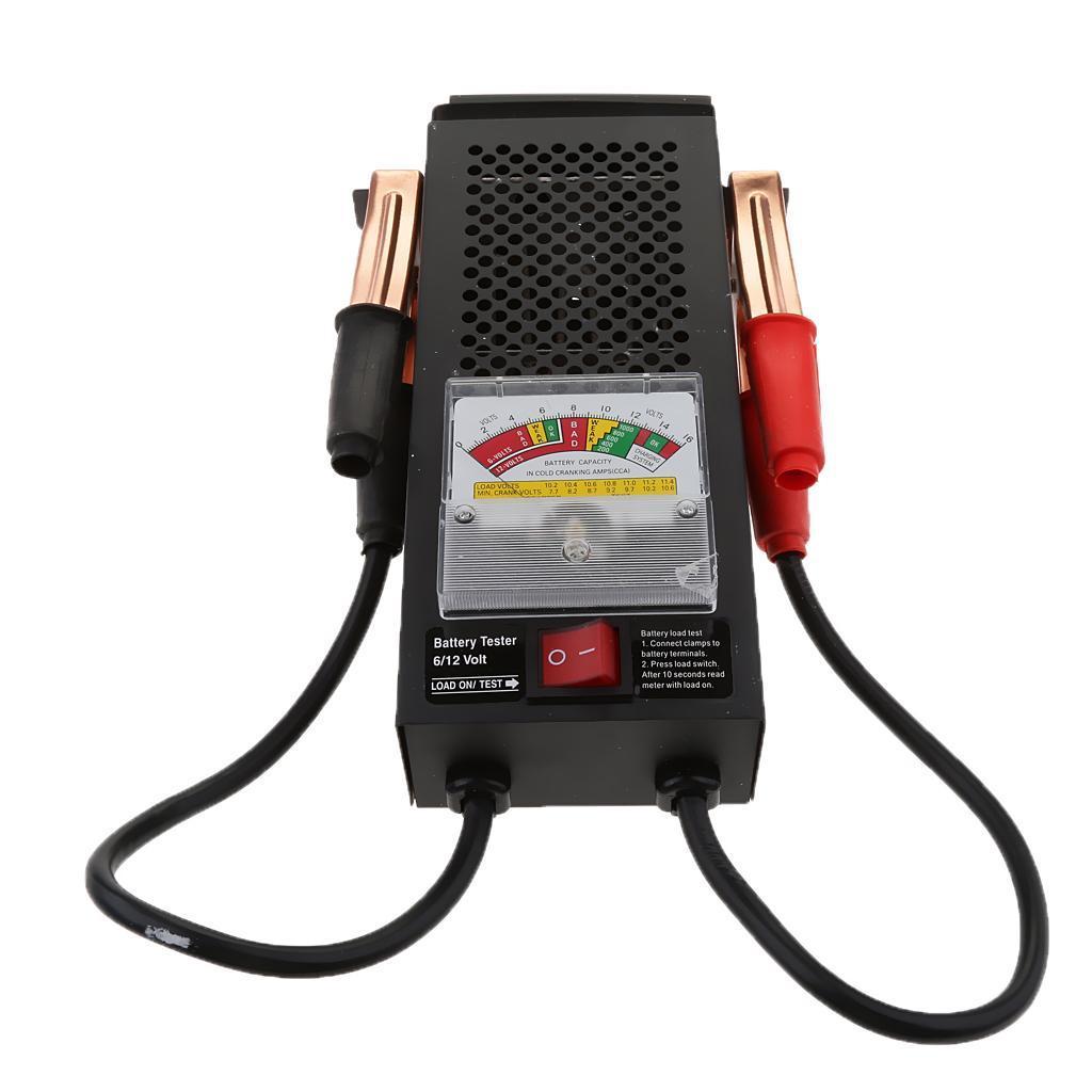 Car Motorcycle Digital Battery Tester Monitor Meter Portable