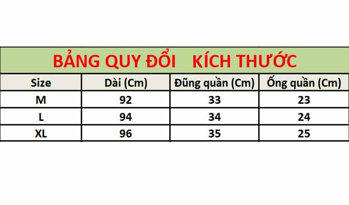 Quần kaki giãn vải dày ống rộng