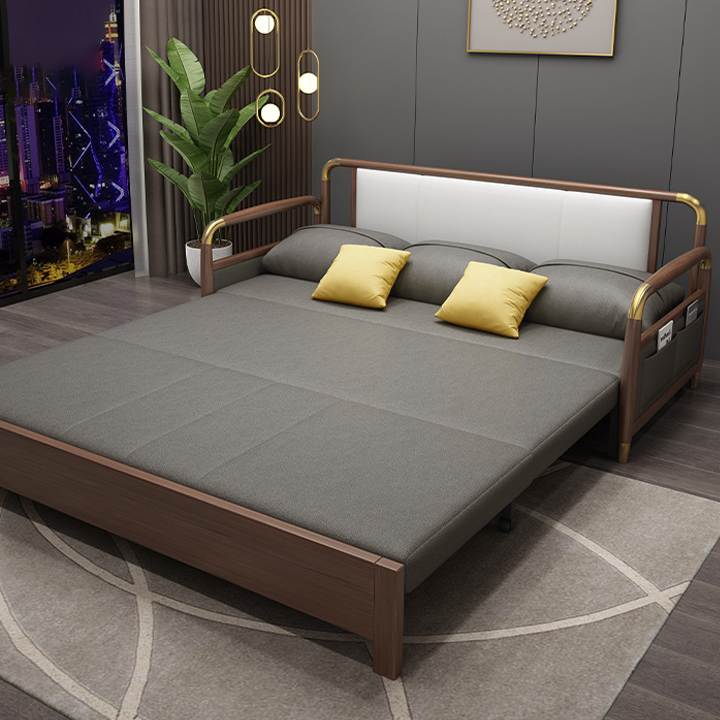 Ghế sofa kéo thành giường thông minh – Ghế sofa giường đa năng - Phong cách hiện đại , sang trọng - KT 1M46 - 1M92