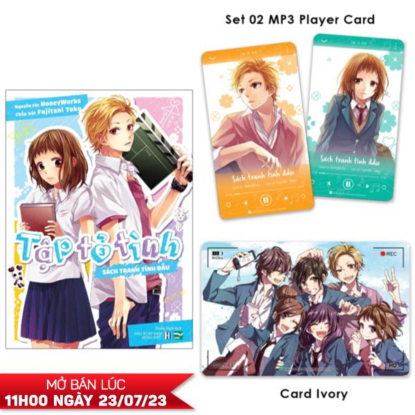 Tập Tỏ Tình - Tập 3 - Sách Tranh Tình Đầu - Bản Đặc Biệt - Tặng Kèm 2 MP3 Player Card + 1 Card Ivory “Ảnh Tốt Nghiệp”