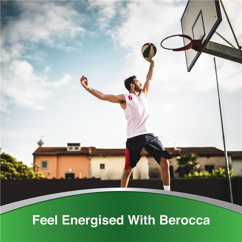 Berocca Energy Vitamin Mango & Orange Effervescent Tablets 60 pack Exclusive Size