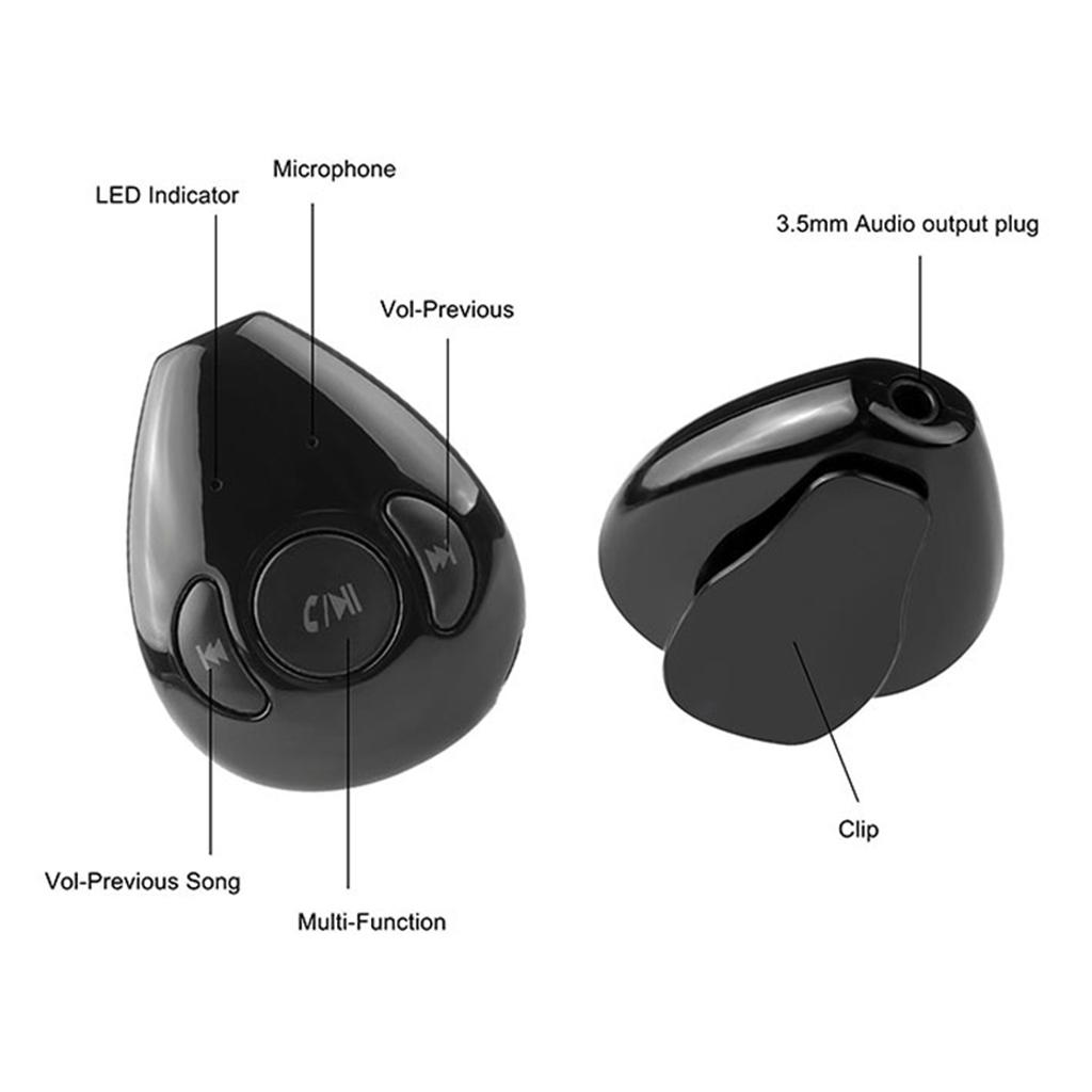 3.5mm Car AUX Wireless Stereo Audio Music Receiver For