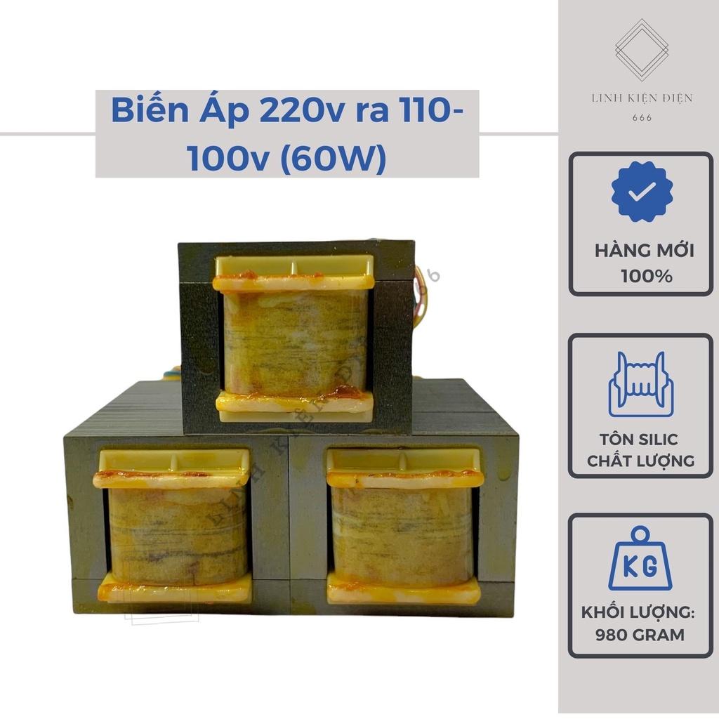 Biến Áp 220v Ra 110v 45w - 60w 100% Dây Đồng Máy Biến Áp Đổi Nguồn