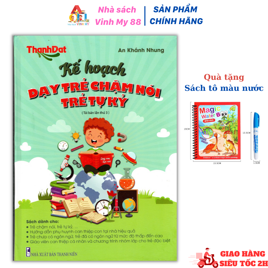 Sách kê hoạch dạy trẻ chậm nói, trẻ tự kỷ
