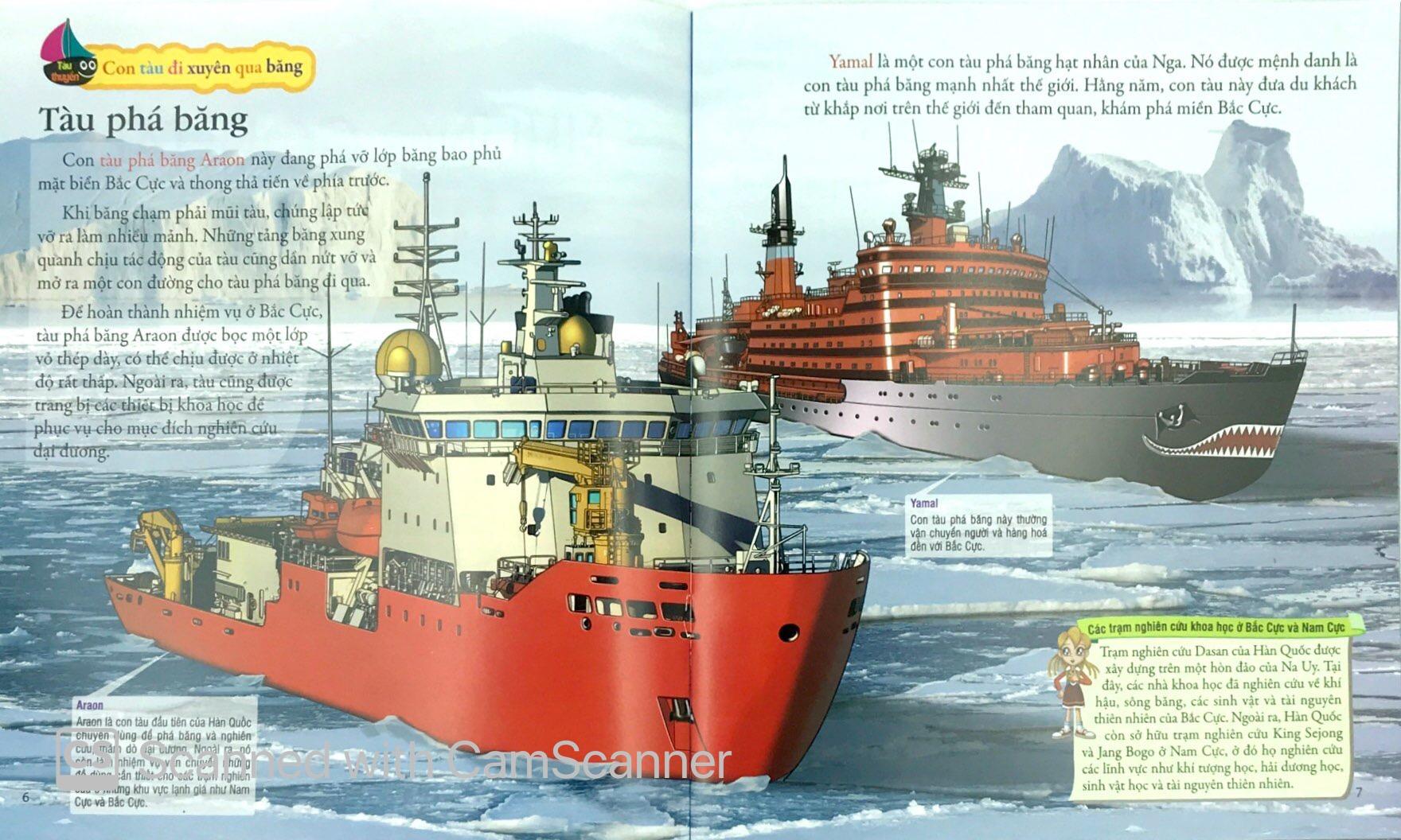 Bộ Sưu Tập Phương Tiện Giao Thông Kì Thú - Những Con Tàu Tuyệt Vời