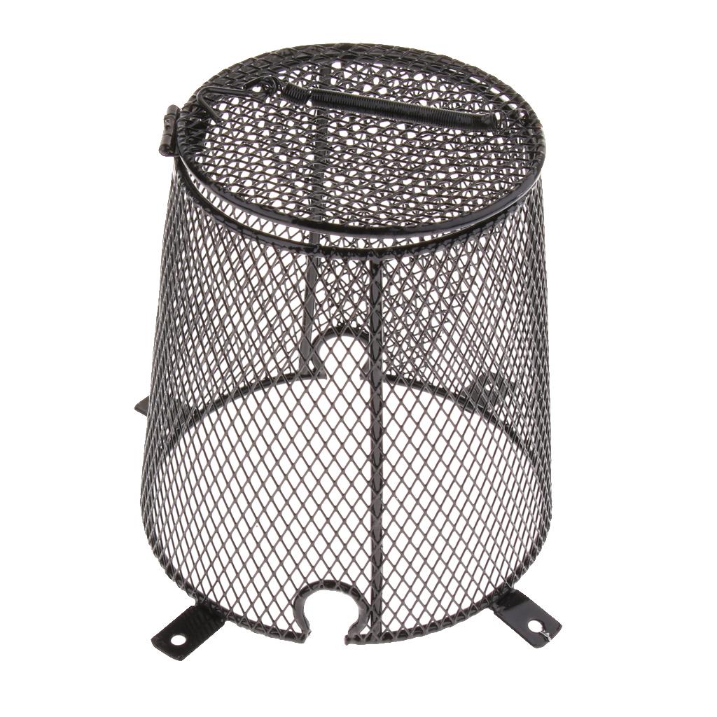 Pack of 2 Anti-scald Reptile Heater Lamp Guard Light Bulb Protector Lamp Mesh