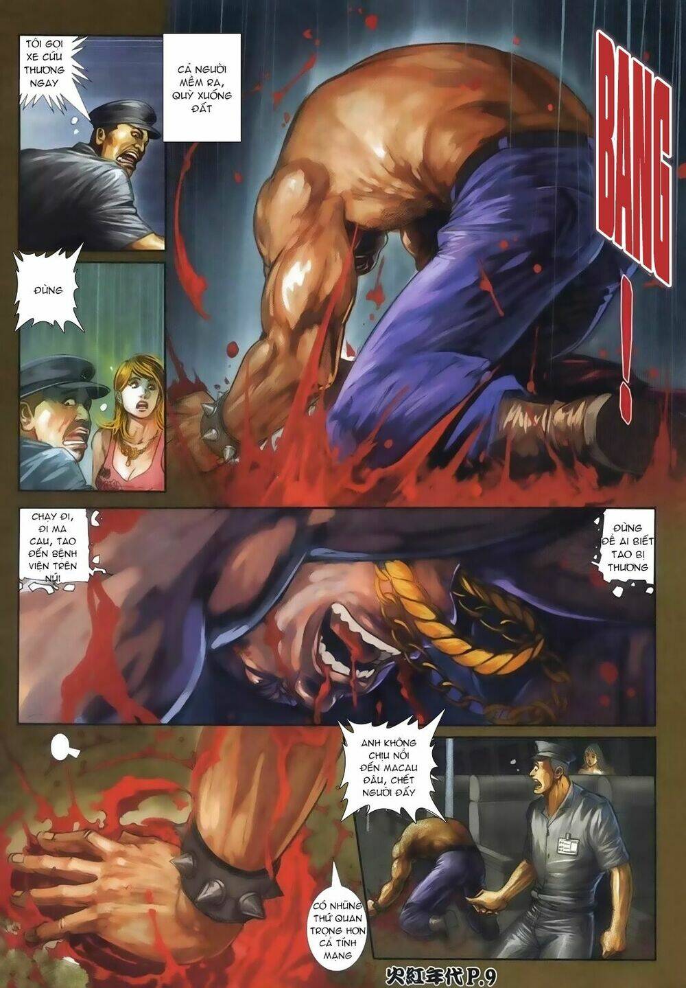 hỏa hồng niên đại hắc cốt đường chapter 110 7