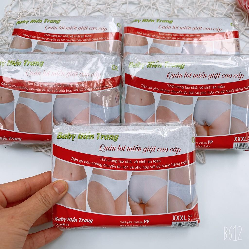 Set 5 Quần lót giấy baby hiền trang hàng ngày cho mẹ bầu - S13